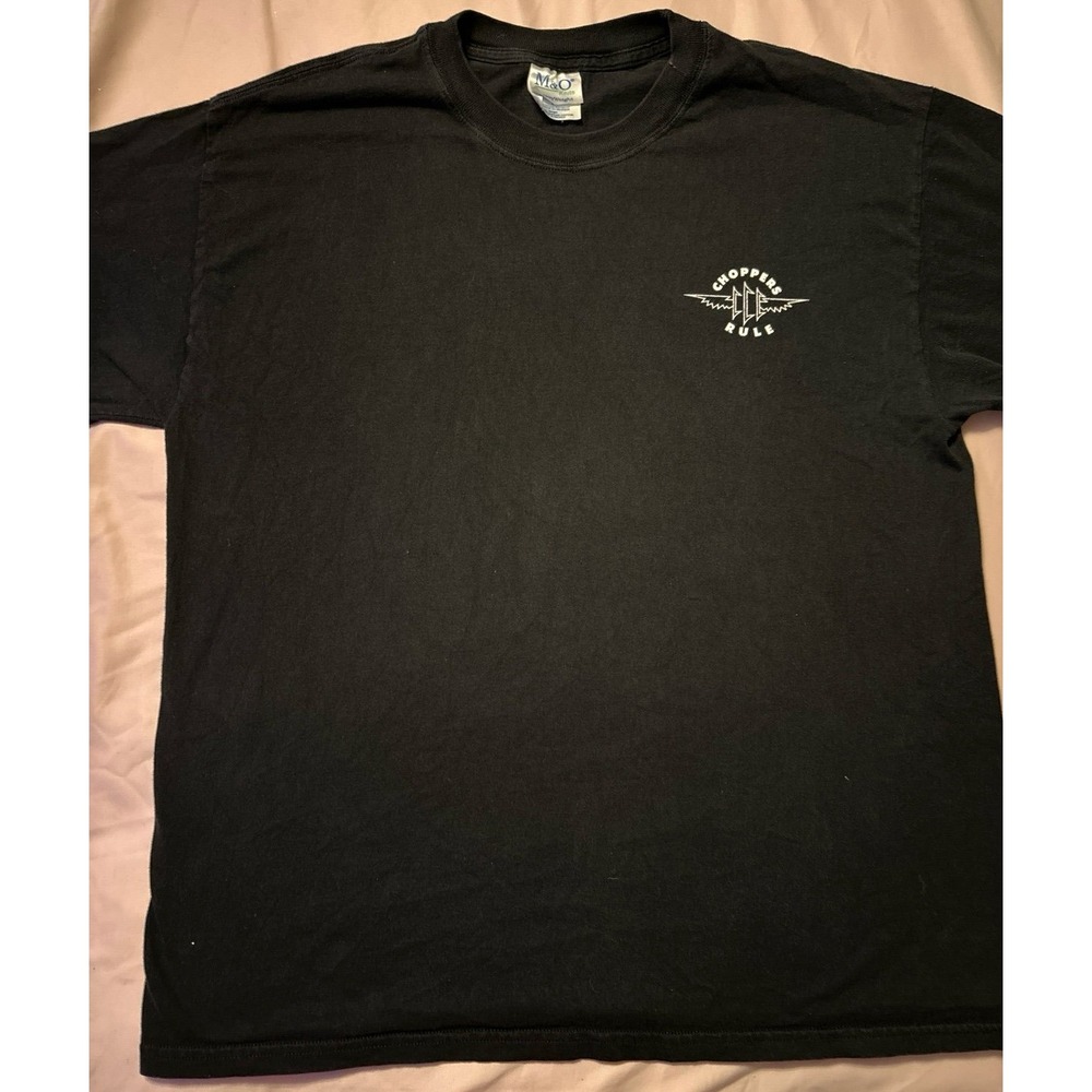 Cinn City Choppers Cinninnati Ohio Men's Motorcycle Tee,‎ Large